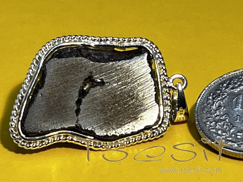 Tsesit - Anhänger mit 925er Silberfassung – Bild 2