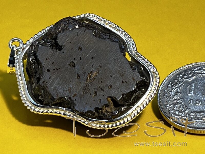 Tsesit - Anhänger mit 925er Silberfassung – Bild 2