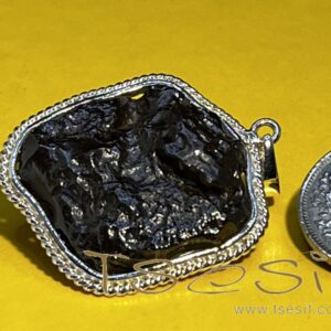 Tsesit - Anhänger mit 925er Silberfassung