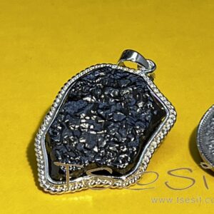 Tsesit - Anhänger mit 925er Silberfassung