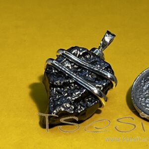 Tsesit - Anhänger mit 925er Silberspirale