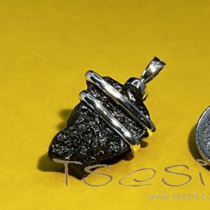 Tsesit - Anhänger mit 925er Silberspirale