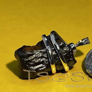 Tsesit - Anhänger mit 925er Silberspirale