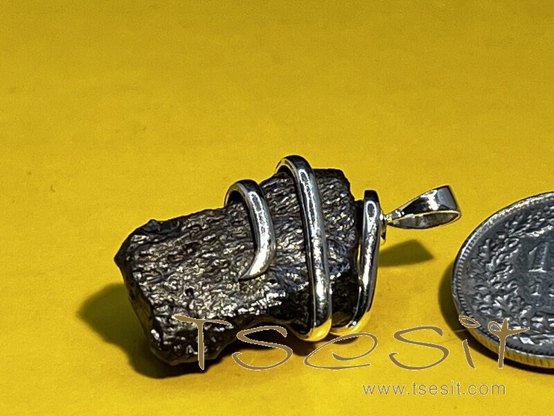 Tsesit - Anhänger mit 925er Silberspirale – Bild 2