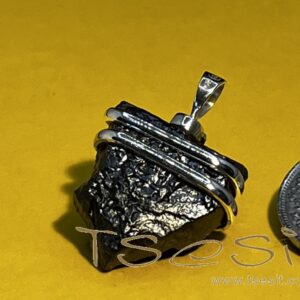 Tsesit - Anhänger mit 925er Silberspirale