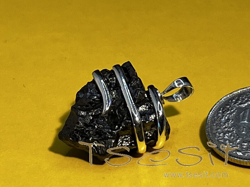 Tsesit - Anhänger mit 925er Silberspirale – Bild 2