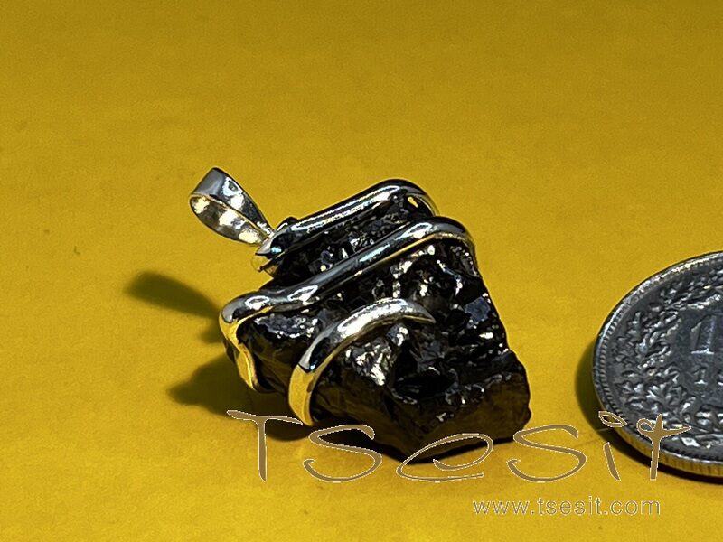 Tsesit - Anhänger mit 925er Silberspirale – Bild 2