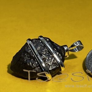 Tsesit - Anhänger mit 925er Silberspirale