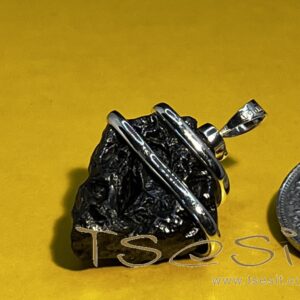 Tsesit - Anhänger mit 925er Silberspirale