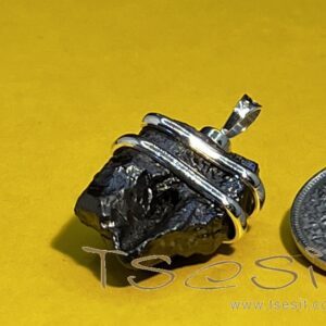 Tsesit - Anhänger mit 925er Silberspirale