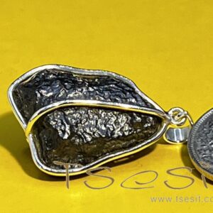 Tsesit - Anhänger mit 925er Silberdraht