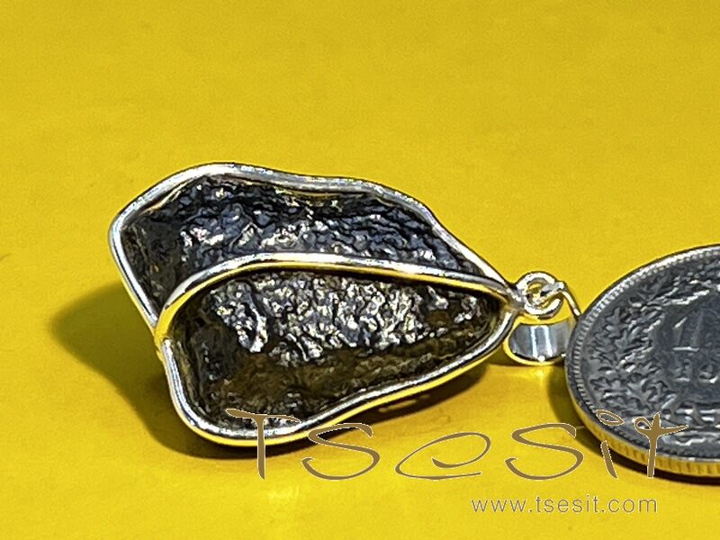 Tsesit - Anhänger mit 925er Silberdraht