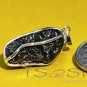 Tsesit - Anhänger mit 925er Silberdraht