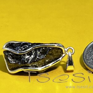 Tsesit - Anhänger mit 925er Silberdraht